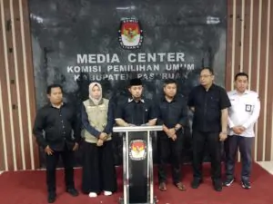 Komisi Pemilihan Umum Kabupaten Pasuruan Secara Resmi Menutup Pendaftaran Calon Bupati Dan wakil Bupati  2024.