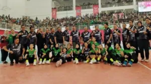 Menang 3 – 0 Lawan Sumut, Tim Voli Putri Jatim Maju Babak Semifinal di PON XXI 2024